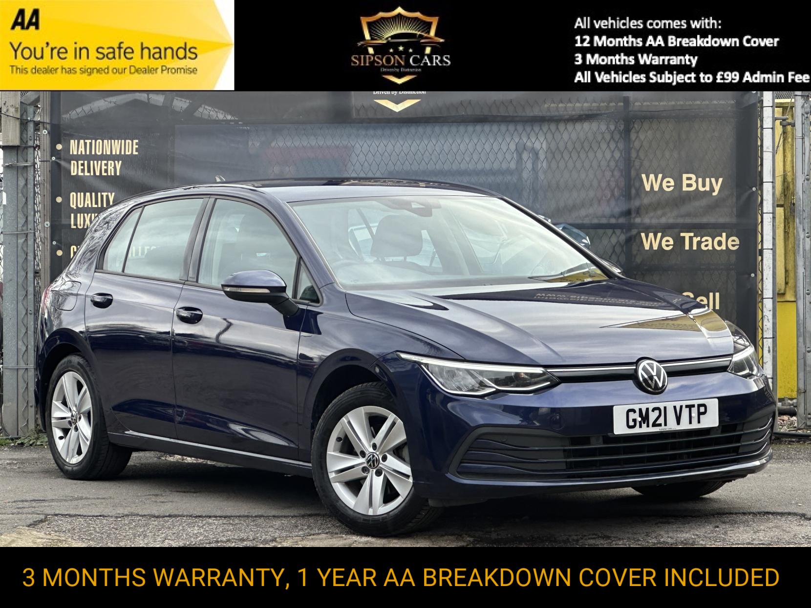 Volkswagen Golf 1.5 eTSI MHEV Life Hatchback 5dr Petrol Hybrid DSG Euro 6 (s/s) (150 ps)