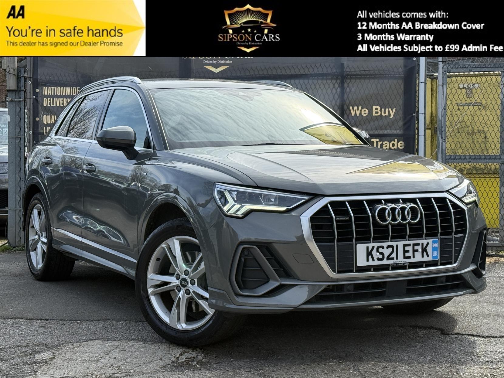 Audi Q3 2.0 TDI 40 S line SUV 5dr Diesel S Tronic quattro Euro 6 (s/s) (200 ps)