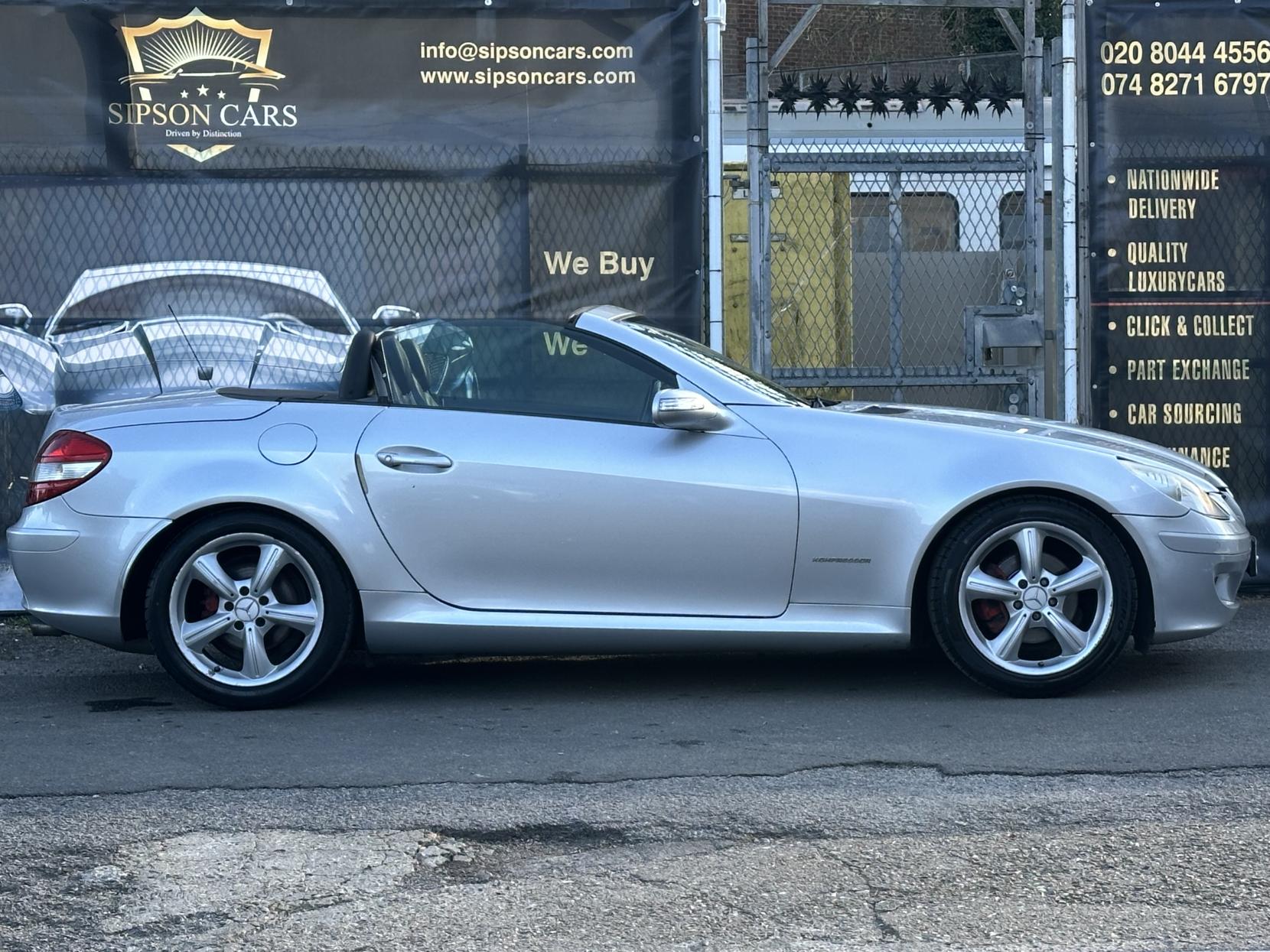 Mercedes-Benz SLK 1.8 SLK200 Kompressor Convertible 2dr Petrol Automatic (211 g/km, 163 bhp)