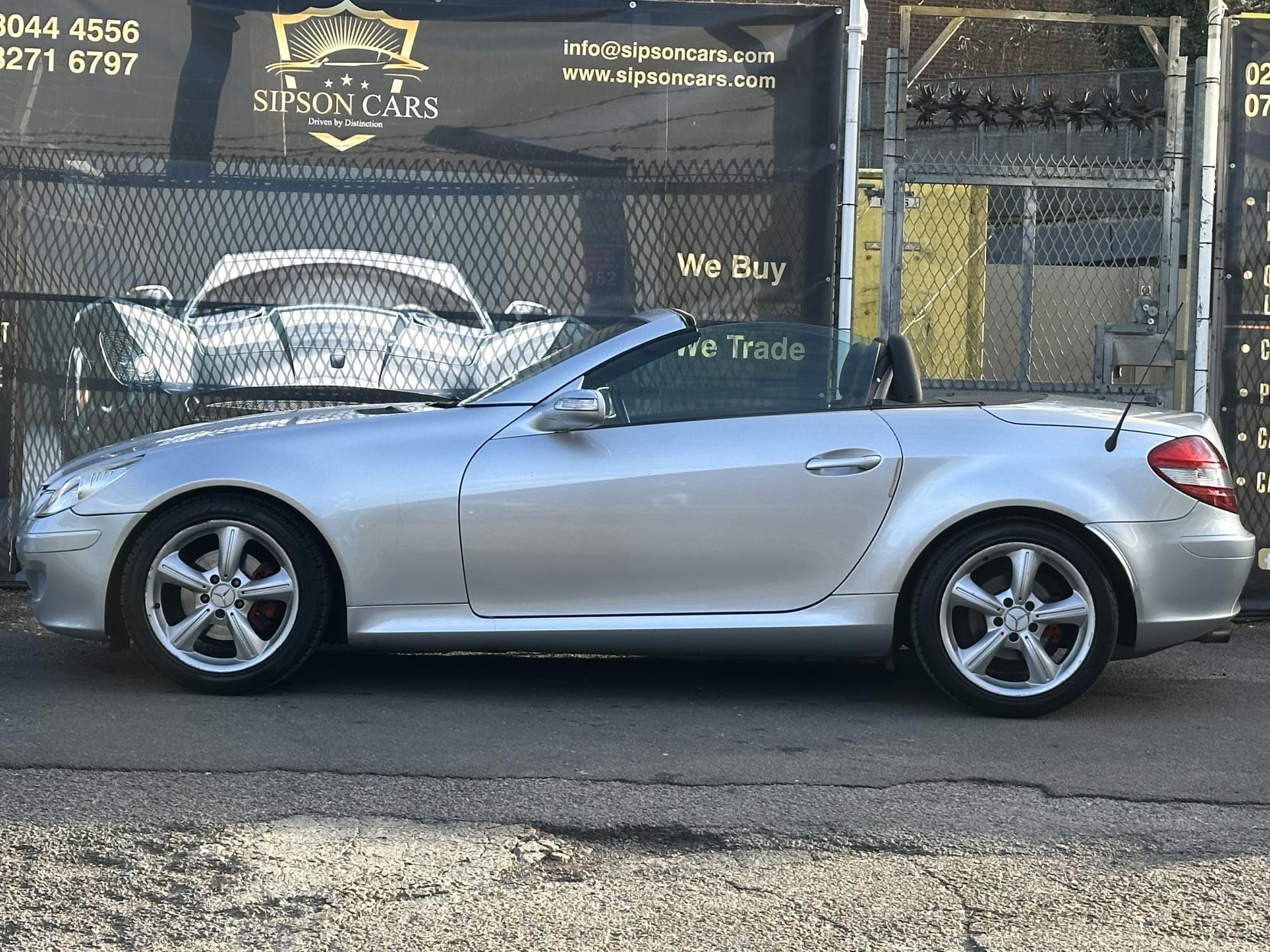 Mercedes-Benz SLK 1.8 SLK200 Kompressor Convertible 2dr Petrol Automatic (211 g/km, 163 bhp)