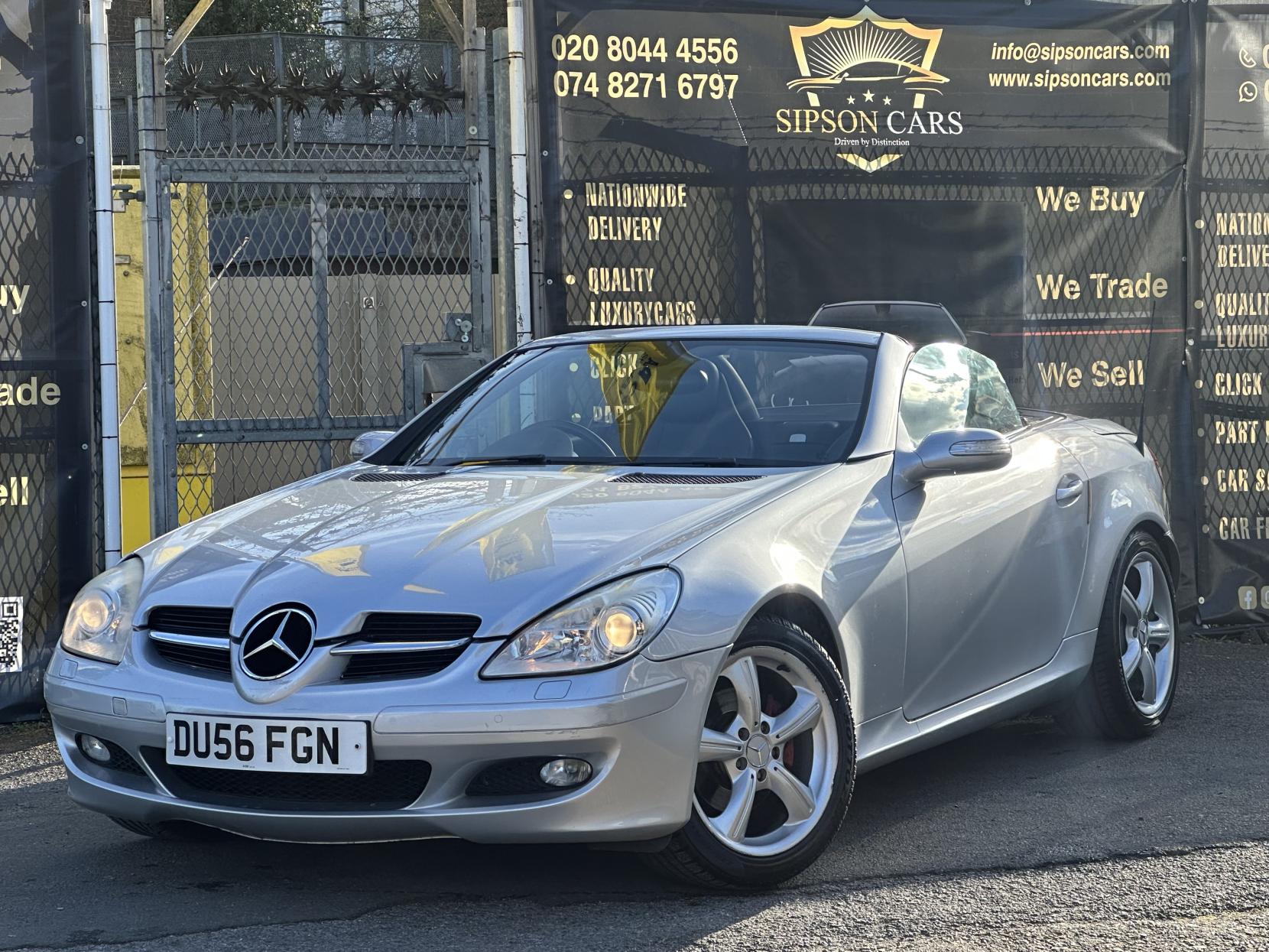 Mercedes-Benz SLK 1.8 SLK200 Kompressor Convertible 2dr Petrol Automatic (211 g/km, 163 bhp)