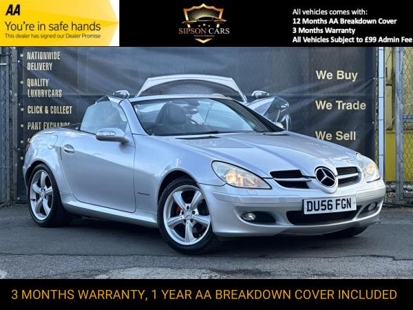 Mercedes-Benz SLK 1.8 SLK200 Kompressor Convertible 2dr Petrol Automatic (211 g/km, 163 bhp)