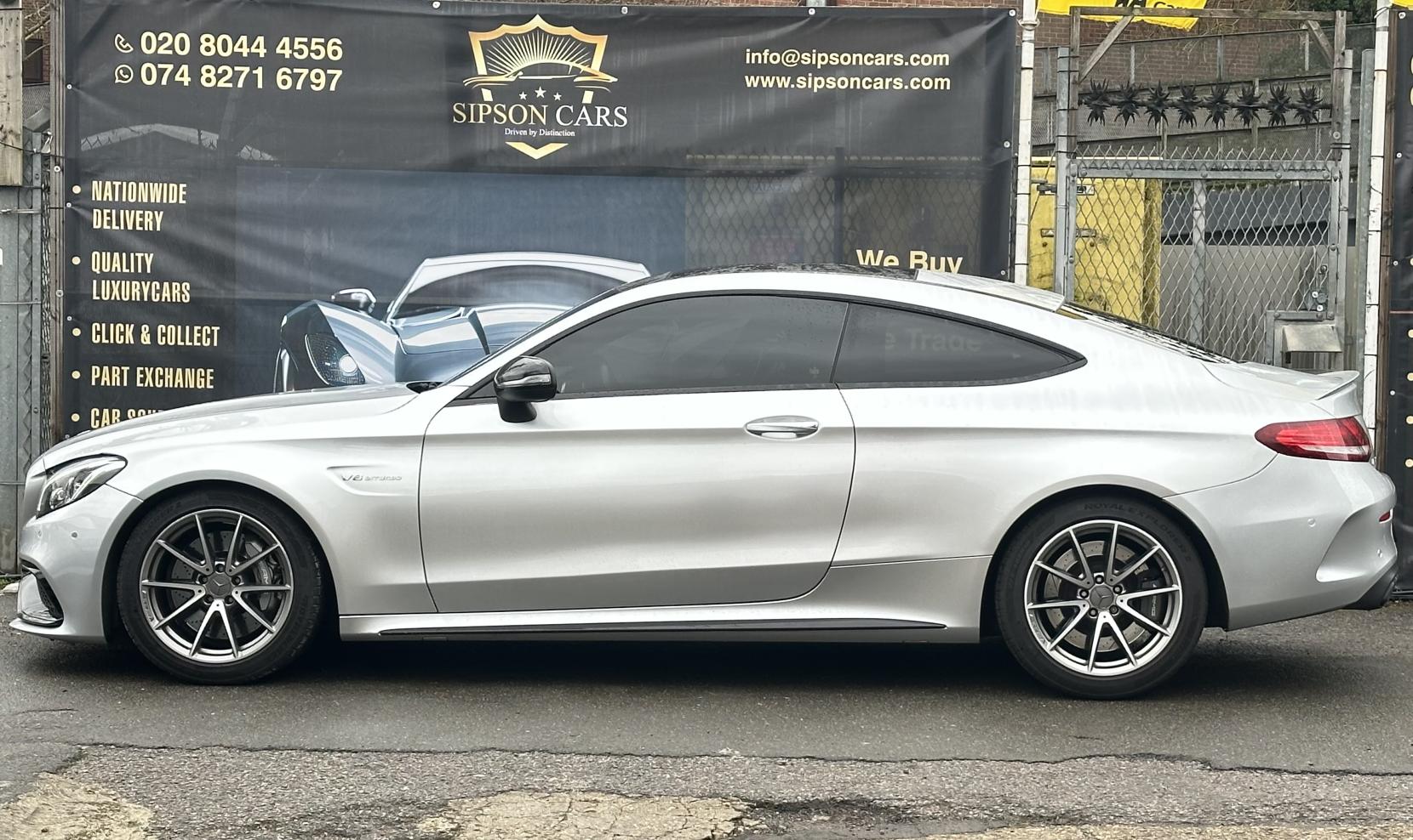 Mercedes-Benz C Class 4.0 C63 V8 BiTurbo AMG (Premium) Coupe 2dr Petrol SpdS MCT Euro 6 (s/s) (476 ps)