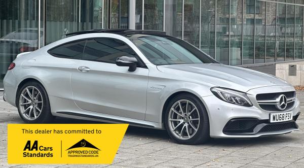 Mercedes-Benz C Class 4.0 C63 V8 BiTurbo AMG (Premium) Coupe 2dr Petrol SpdS MCT Euro 6 (s/s) (476 ps)
