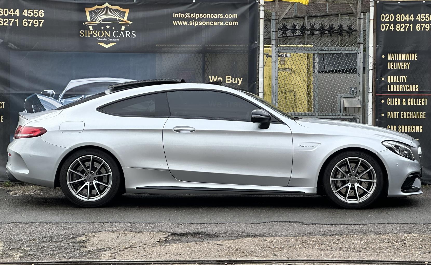 Mercedes-Benz C Class 4.0 C63 V8 BiTurbo AMG (Premium) Coupe 2dr Petrol SpdS MCT Euro 6 (s/s) (476 ps)