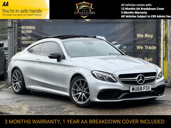 Mercedes-Benz C Class 4.0 C63 V8 BiTurbo AMG (Premium) Coupe 2dr Petrol SpdS MCT Euro 6 (s/s) (476 ps)