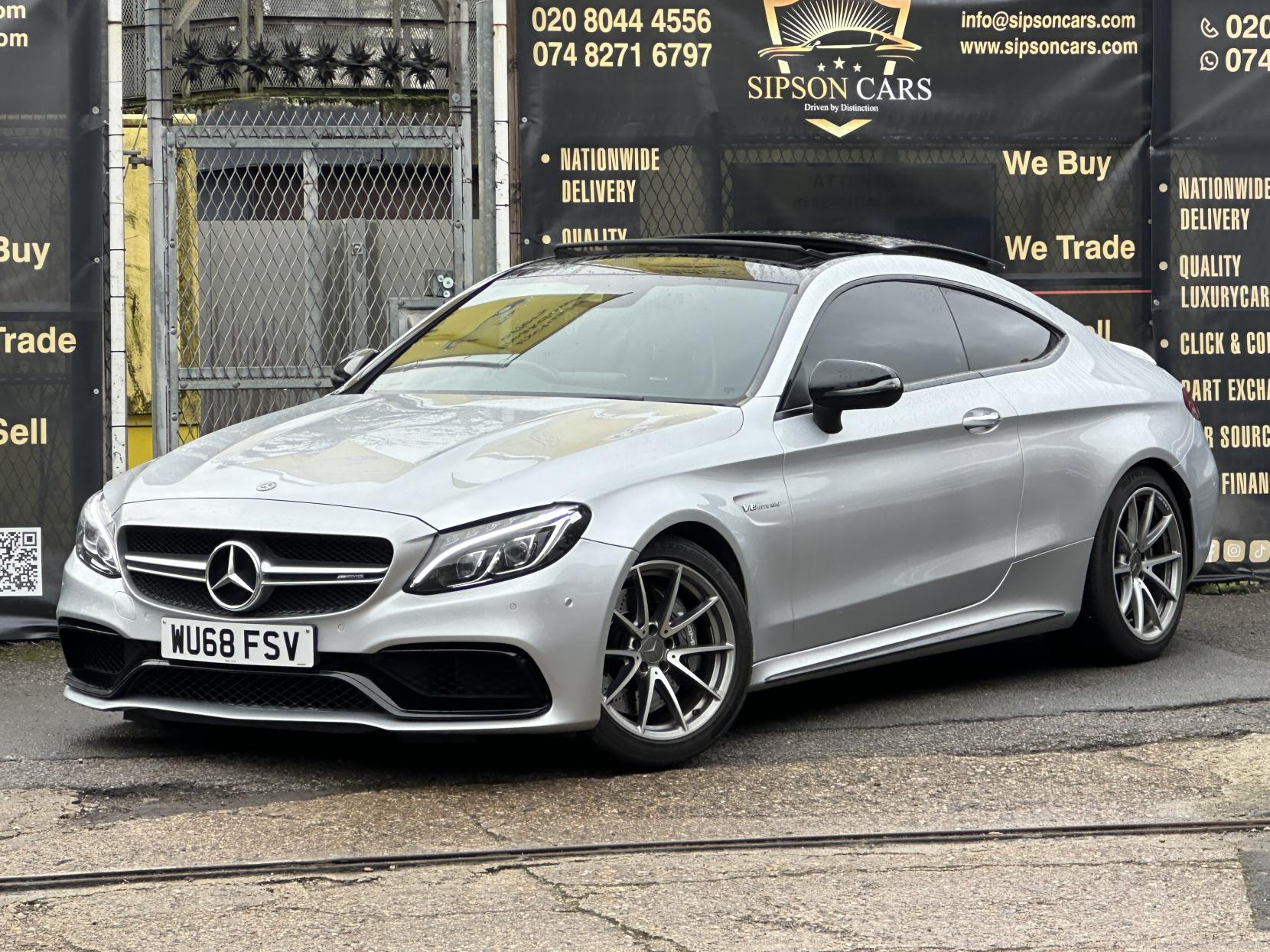 Mercedes-Benz C Class 4.0 C63 V8 BiTurbo AMG (Premium) Coupe 2dr Petrol SpdS MCT Euro 6 (s/s) (476 ps)