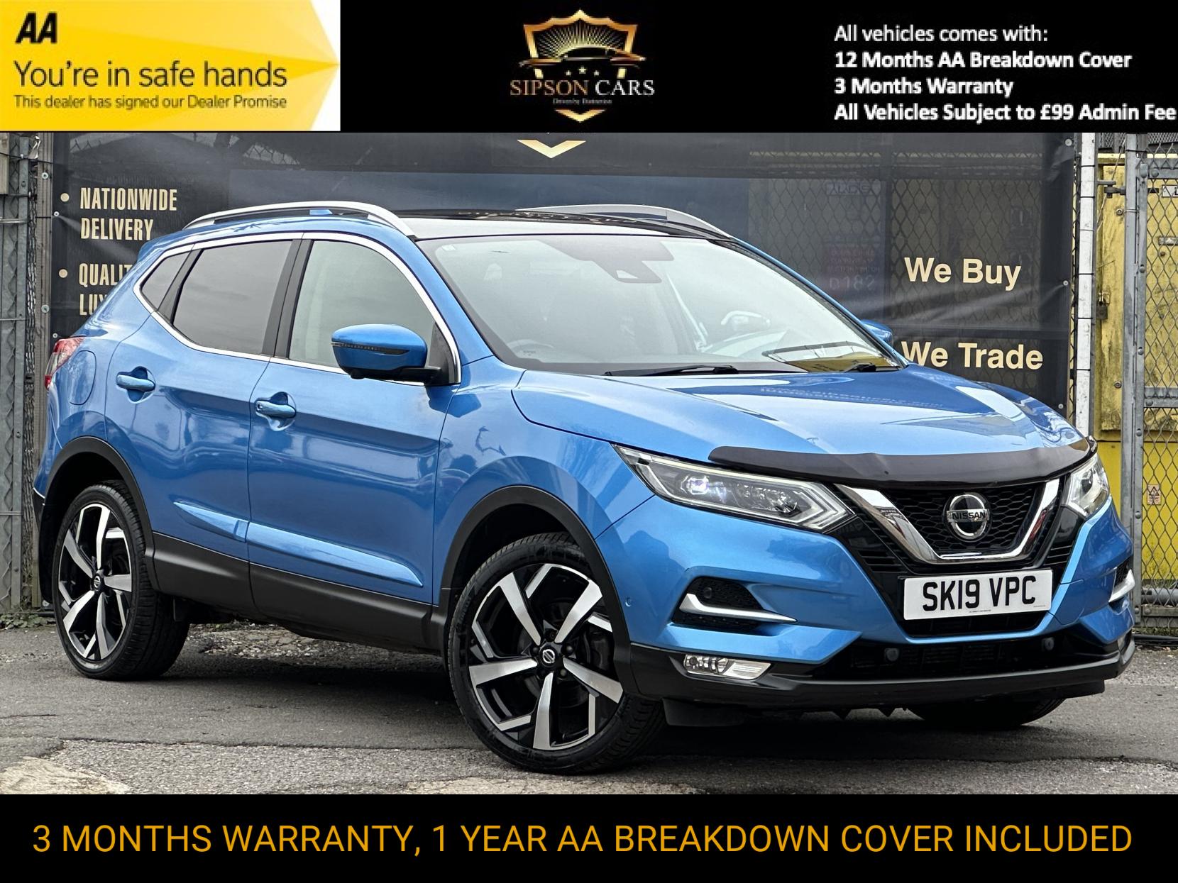 Nissan Qashqai 1.7 dCi Tekna SUV 5dr Diesel CVT 4WD Euro 6 (s/s) (150 ps)