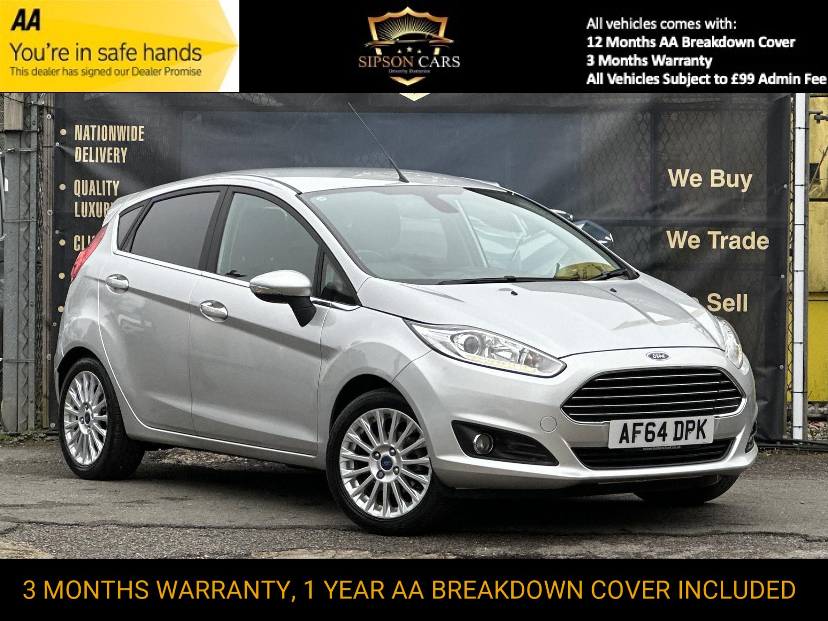 Ford Fiesta 1.0T EcoBoost Titanium Hatchback 5dr Petrol Powershift Euro 5 (100 ps)