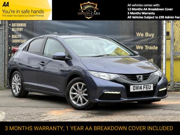 Honda Civic 1.8 i-VTEC S Hatchback 5dr Petrol Auto Euro 5 (142 ps)