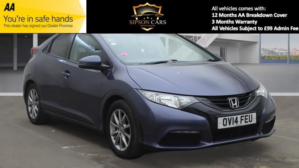 Honda Civic 1.8 i-VTEC S Hatchback 5dr Petrol Auto Euro 5 (142 ps)