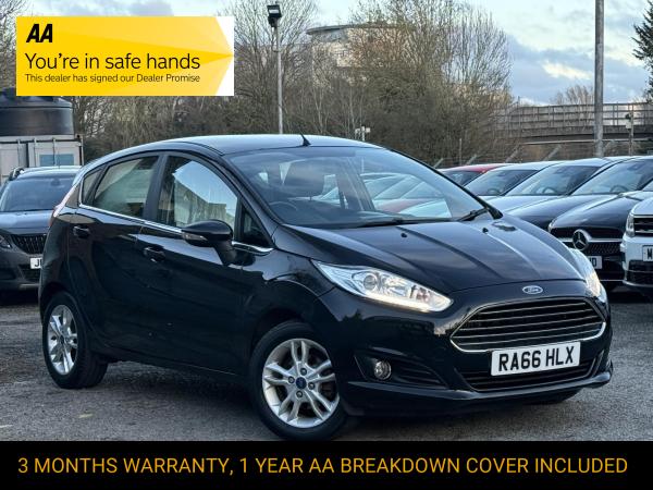 Ford Fiesta 1.0T EcoBoost Zetec Hatchback 5dr Petrol Powershift Euro 6 (100 ps)