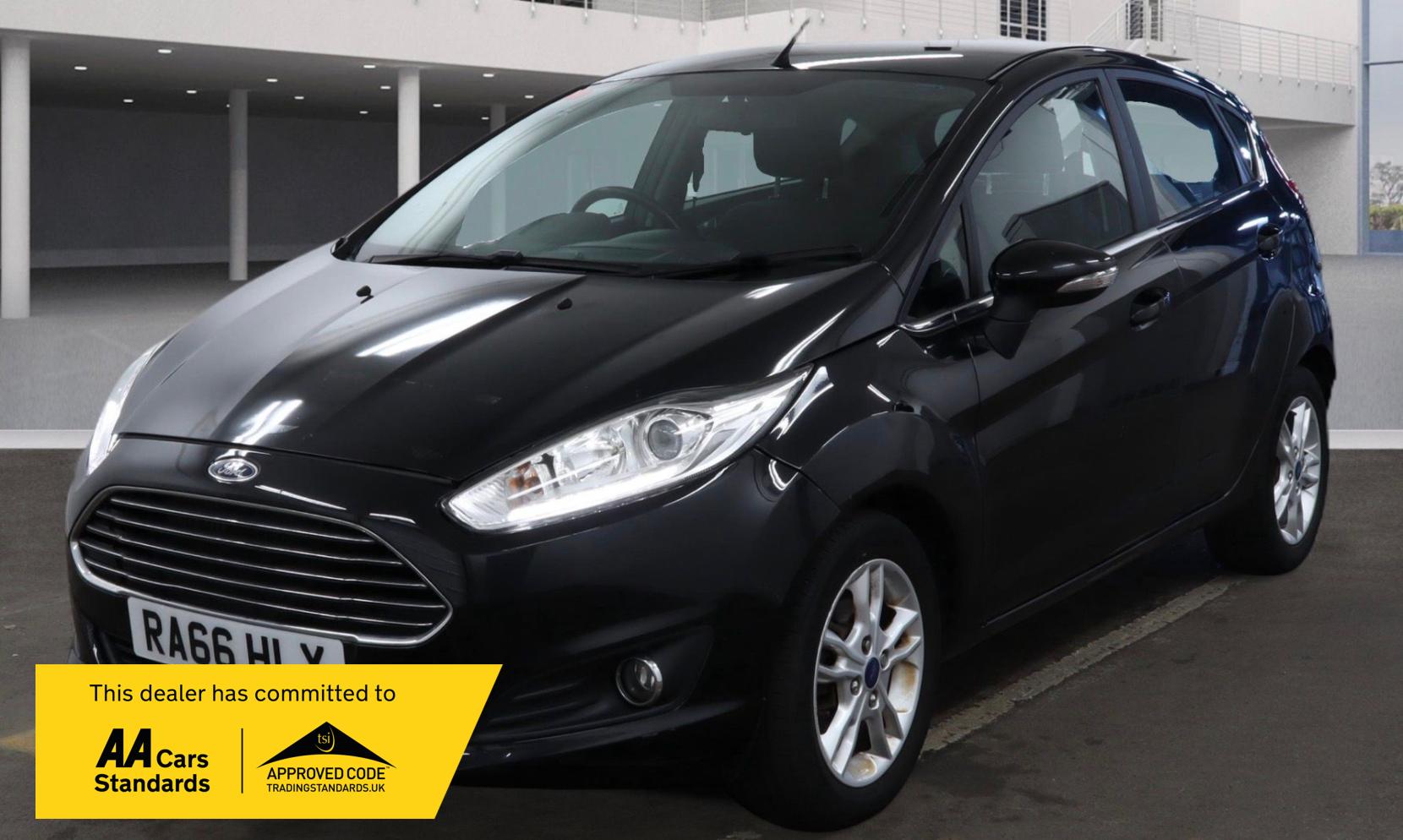 Ford Fiesta 1.0T EcoBoost Zetec Hatchback 5dr Petrol Powershift Euro 6 (100 ps)