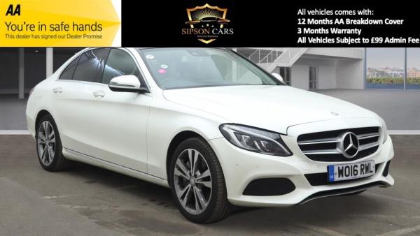Mercedes-Benz C Class 2.0 C350e 6.4kWh Sport (Premium Plus) Saloon 4dr Petrol Plug-in Hybrid G-Tronic+ Euro 6 (s/s) (293 ps)