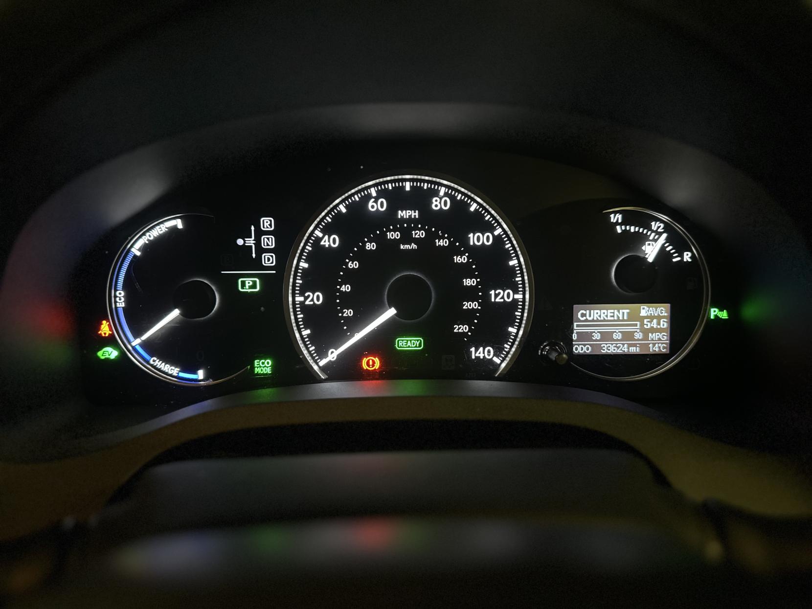 Lexus CT 1.8 200h Advance Hatchback 5dr Petrol Hybrid CVT Euro 6 (s/s) (136 ps)