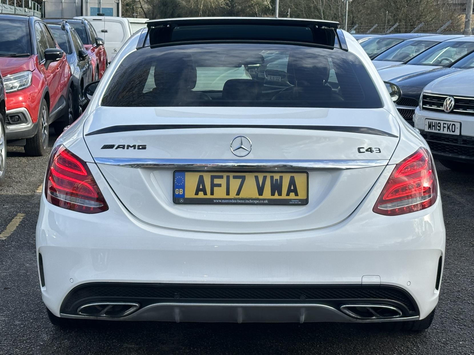 Mercedes-Benz C Class 3.0 C43 V6 AMG (Premium Plus) Saloon 4dr Petrol G-Tronic+ 4MATIC Euro 6 (s/s) (367 ps)