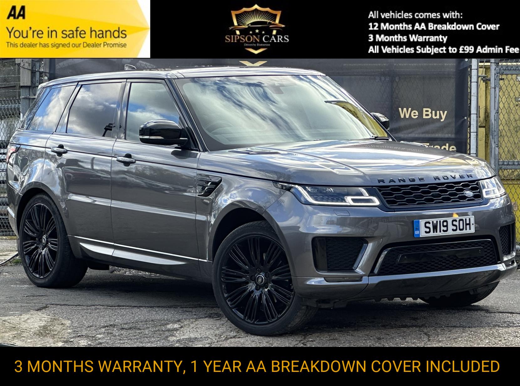 Land Rover Range Rover Sport 3.0 SD V6 HSE Dynamic SUV 5dr Diesel Auto 4WD Euro 6 (s/s) (306 ps)