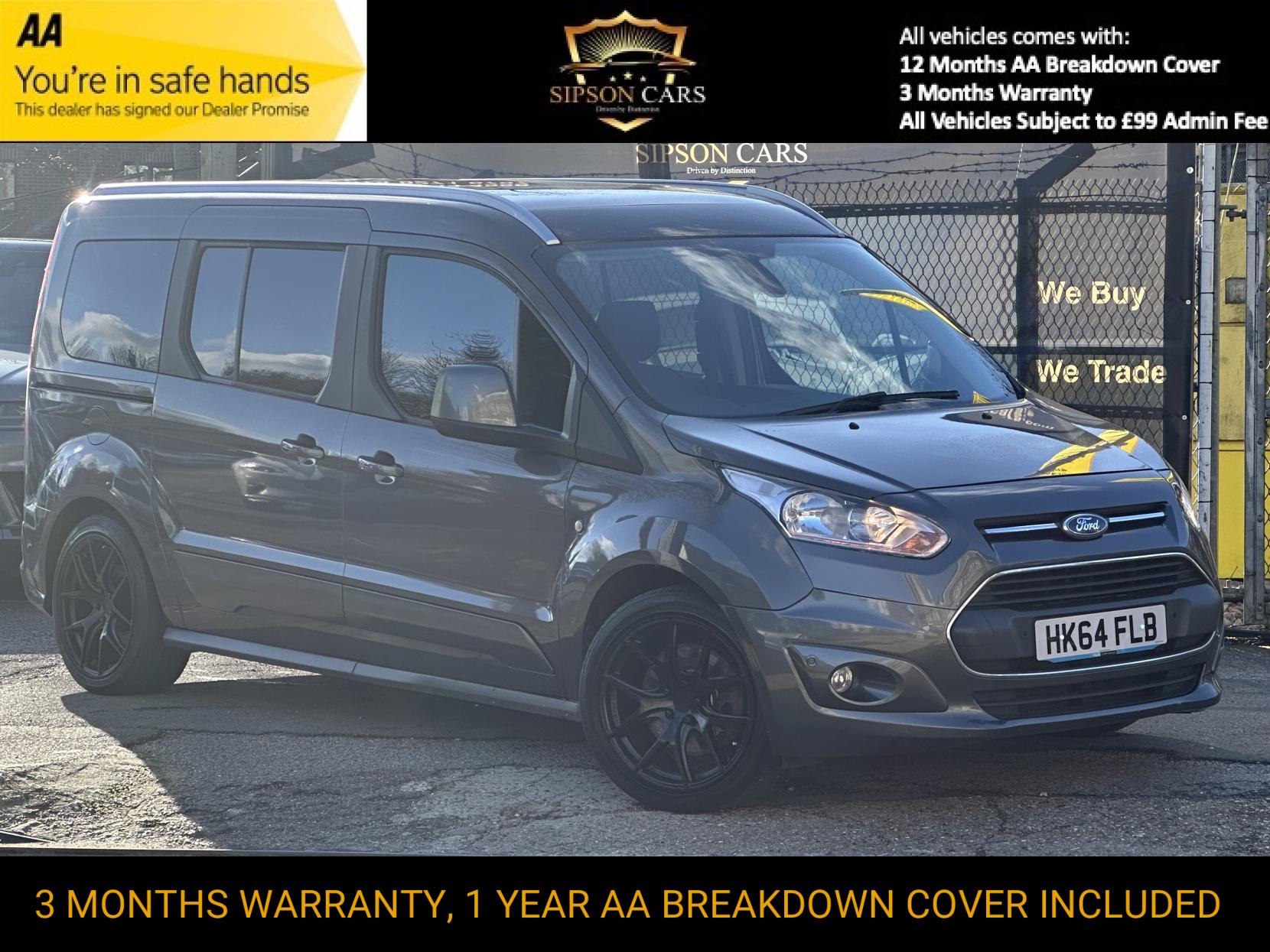 Ford Grand Tourneo Connect 1.6 EcoBoost Titanium MPV 5dr Petrol Powershift Euro 5 (150 ps)