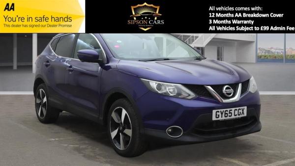 Nissan Qashqai 1.2 DIG-T n-tec+ SUV 5dr Petrol XTRON 2WD Euro 6 (s/s) (115 ps)