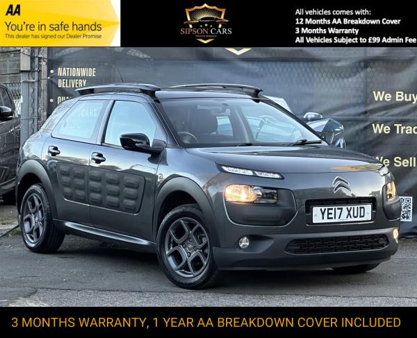 Citroen C4 Cactus 1.2 PureTech Feel Hatchback 5dr Petrol Manual Euro 6 (Euro 6) (82 ps)