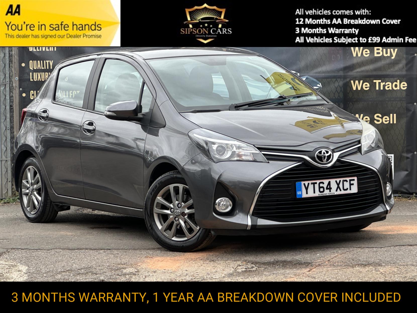 Toyota Yaris 1.33 Dual VVT-i Icon Hatchback 5dr Petrol Multidrive S Euro 5 (99 ps)