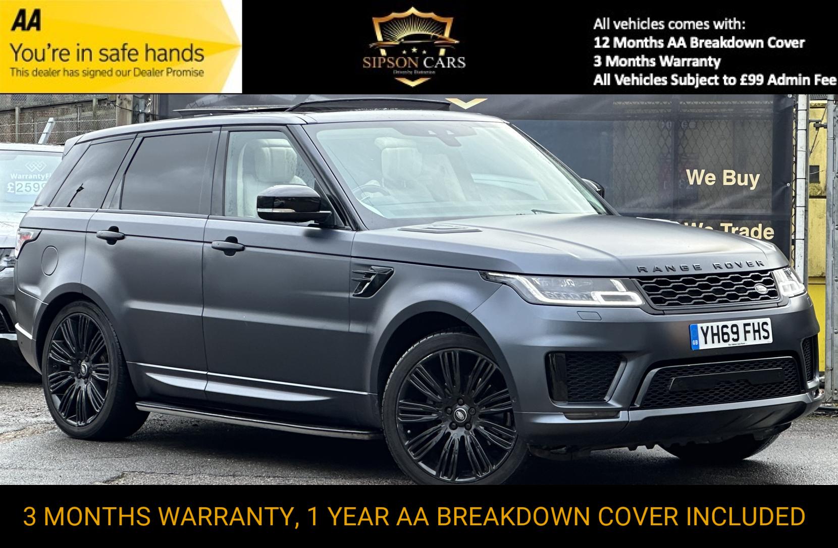 Land Rover Range Rover Sport 3.0 SD V6 Autobiography Dynamic SUV 5dr Diesel Auto 4WD Euro 6 (s/s) (306 ps)