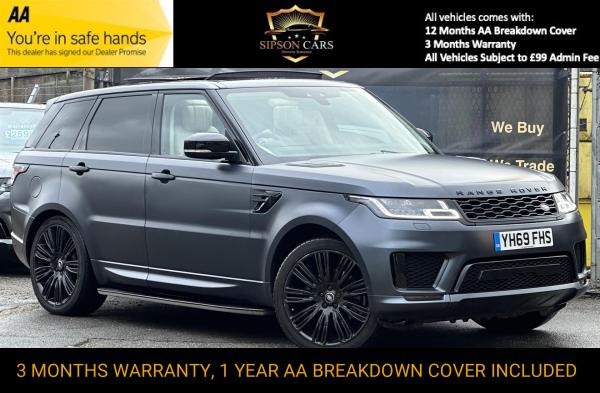 Land Rover Range Rover Sport 3.0 SD V6 Autobiography Dynamic SUV 5dr Diesel Auto 4WD Euro 6 (s/s) (306 ps)