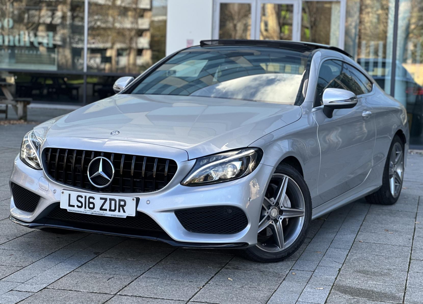 Mercedes-Benz C Class 2.1 C220d AMG Line Coupe 2dr Diesel G-Tronic+ Euro 6 (s/s) (170 ps)