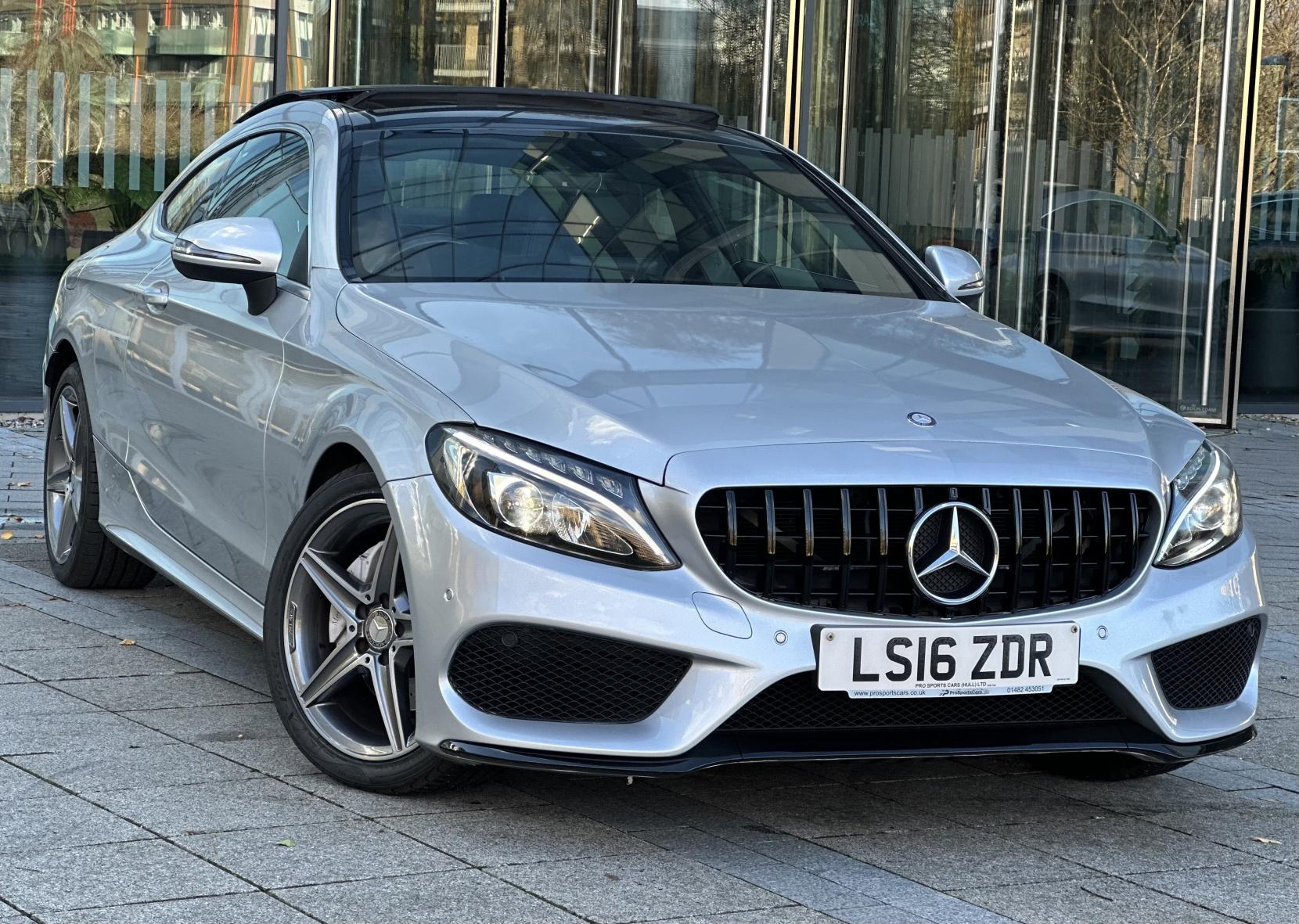 Mercedes-Benz C Class 2.1 C220d AMG Line Coupe 2dr Diesel G-Tronic+ Euro 6 (s/s) (170 ps)