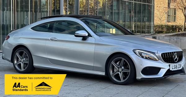 Mercedes-Benz C Class 2.1 C220d AMG Line Coupe 2dr Diesel G-Tronic+ Euro 6 (s/s) (170 ps)