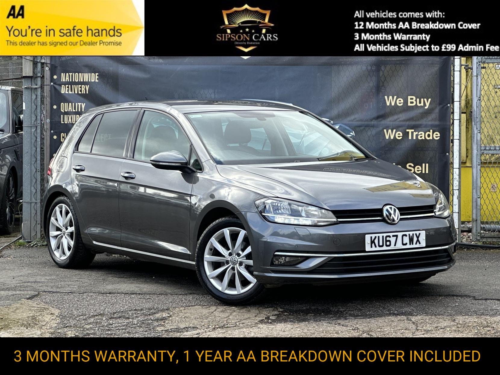Volkswagen Golf 2.0 TDI BlueMotion Tech GT Hatchback 5dr Diesel DSG Euro 6 (s/s) (150 ps)