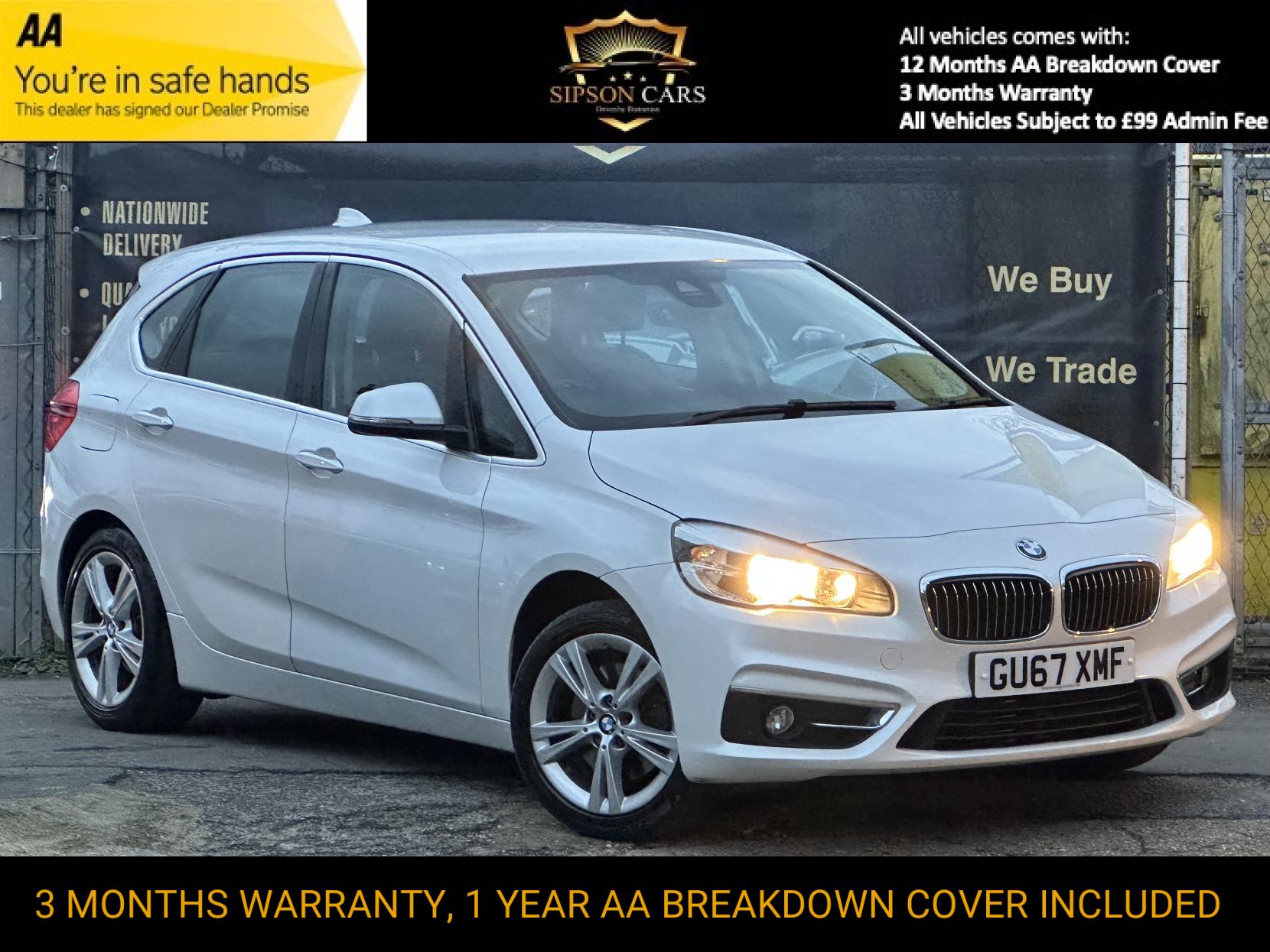 BMW 2 Series Active Tourer 2.0 220i Luxury MPV 5dr Petrol Auto Euro 6 (s/s) (192 ps)