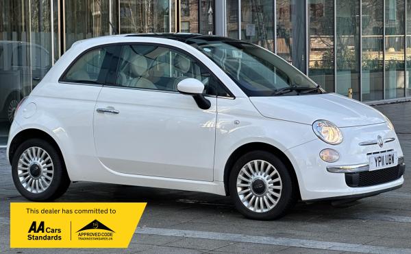 Fiat 500 1.2 Lounge Hatchback 3dr Petrol Manual Euro 5 (s/s) (69 bhp)