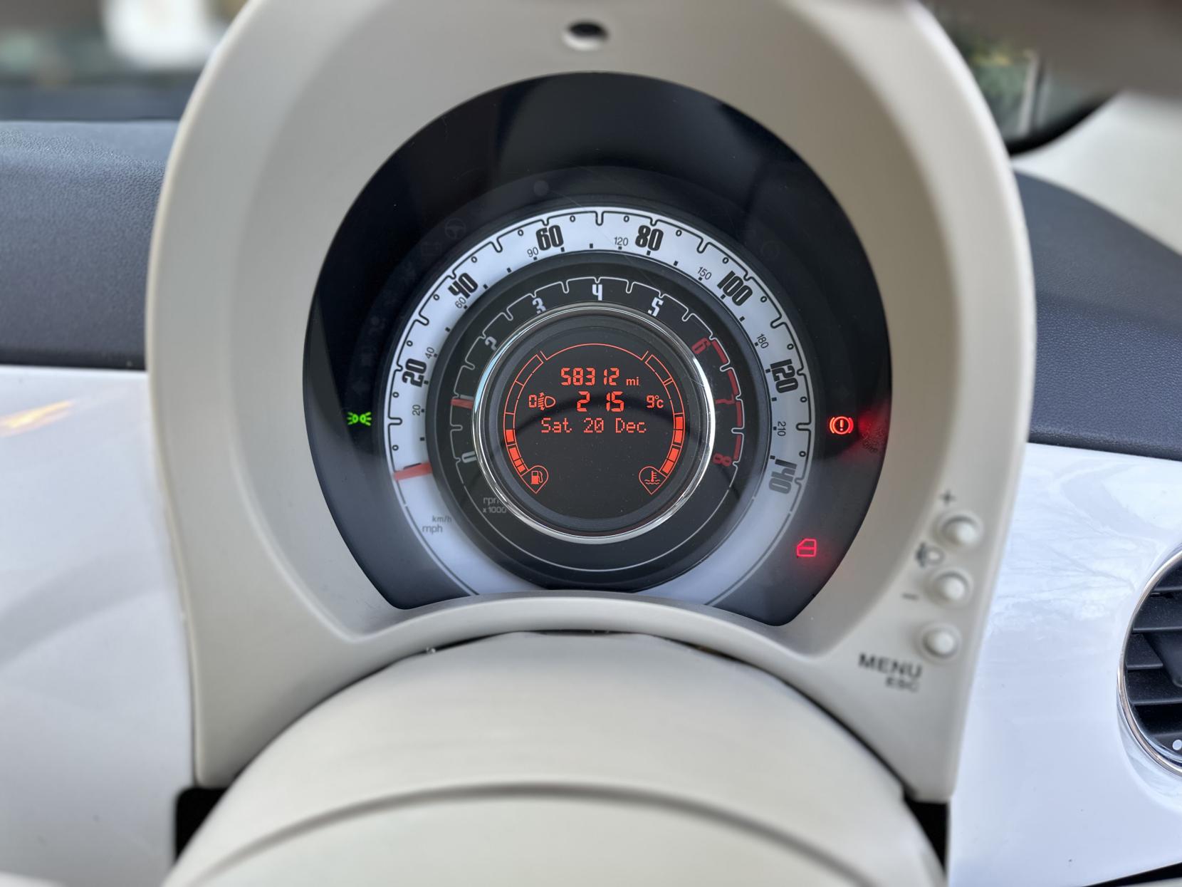 Fiat 500 1.2 Lounge Hatchback 3dr Petrol Manual Euro 5 (s/s) (69 bhp)