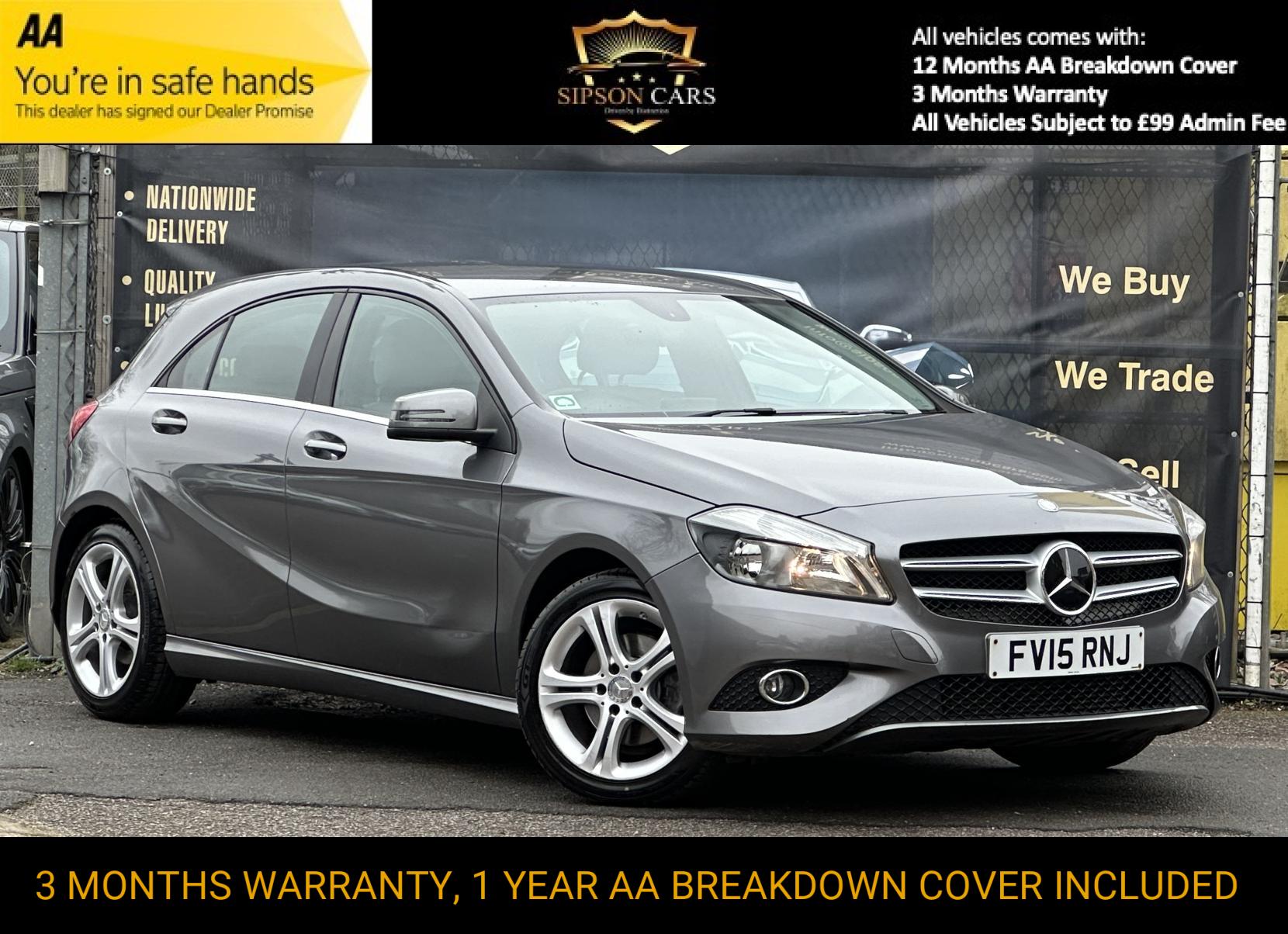 Mercedes-Benz A Class 1.6 A180 Sport Edition Hatchback 5dr Petrol 7G-DCT Euro 6 (s/s) (122 ps)