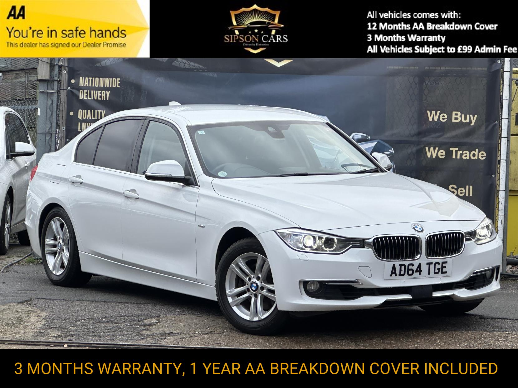 BMW 3 Series 2.0 320i Luxury Saloon 4dr Petrol Auto Euro 6 (s/s) (184 ps)