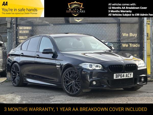 BMW 5 Series 3.0 530d M Sport Saloon 4dr Diesel Auto Euro 6 (s/s) (258 ps)