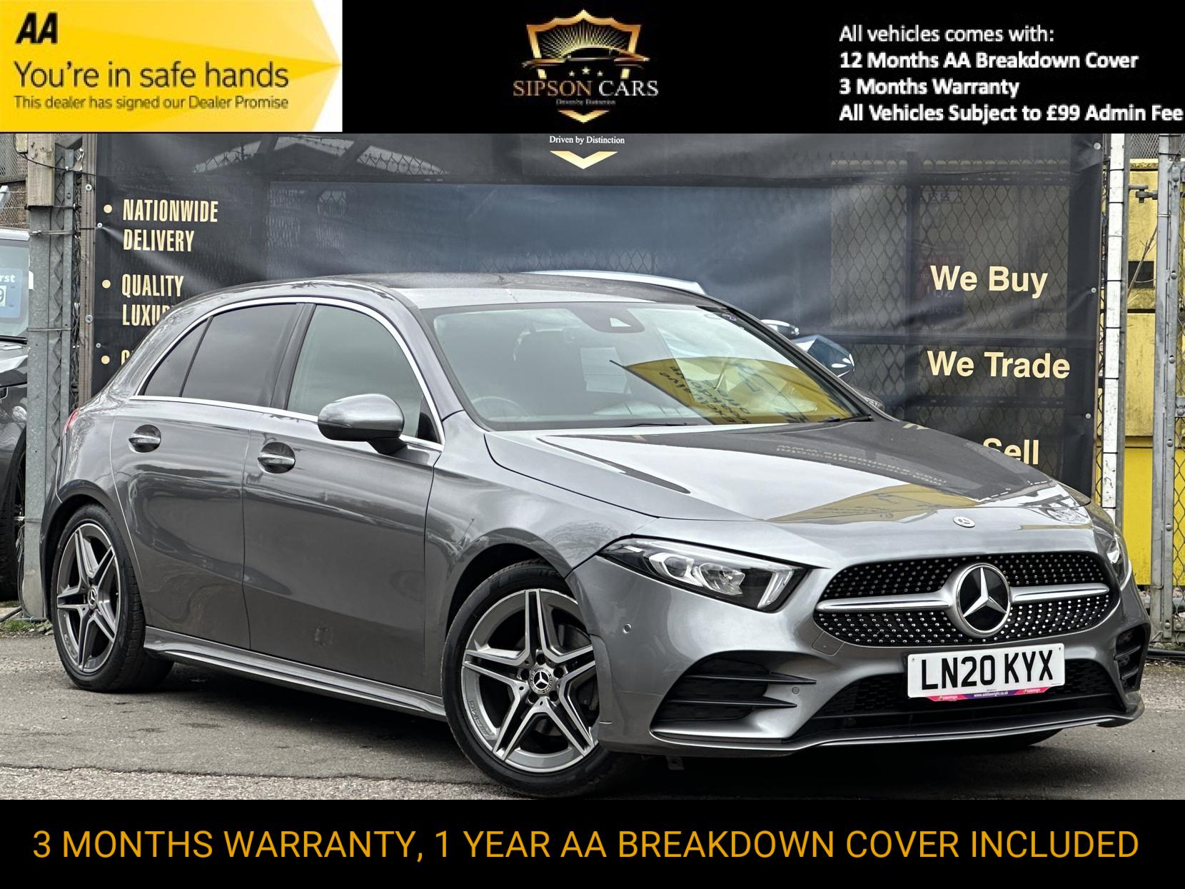 Mercedes-Benz A Class 1.3 A180 AMG Line (Executive) Hatchback 5dr Petrol 7G-DCT Euro 6 (s/s) (136 ps)