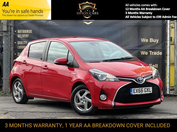Toyota Yaris 1.5 VVT-h Icon Hatchback 5dr Petrol Hybrid E-CVT Euro 6 (Safety Sense) (101 ps)