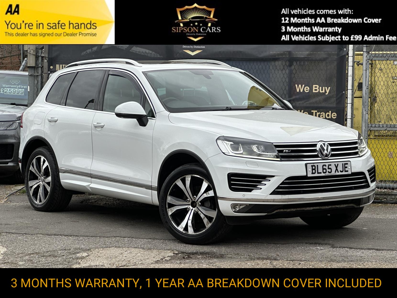 Volkswagen Touareg 3.0 TDI V6 BlueMotion Tech R-Line SUV 5dr Diesel Tiptronic 4WD Euro 6 (s/s) (262 ps)
