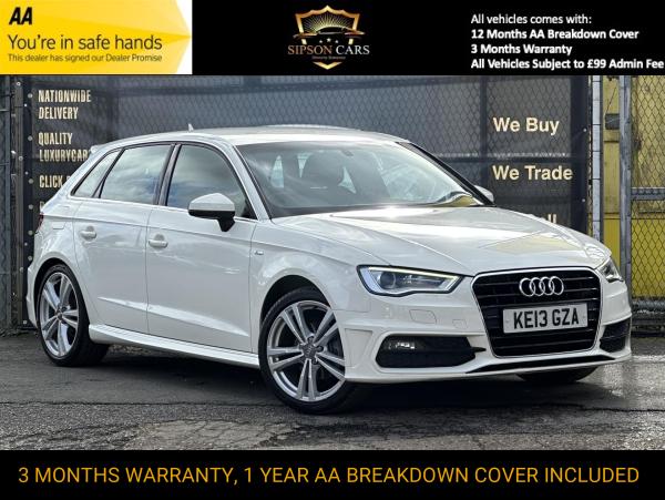 Audi A3 1.4 TFSI S line Sportback 5dr Petrol S Tronic Euro 5 (s/s) (122 ps)